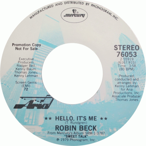 Robin Beck : Hello It's Me
